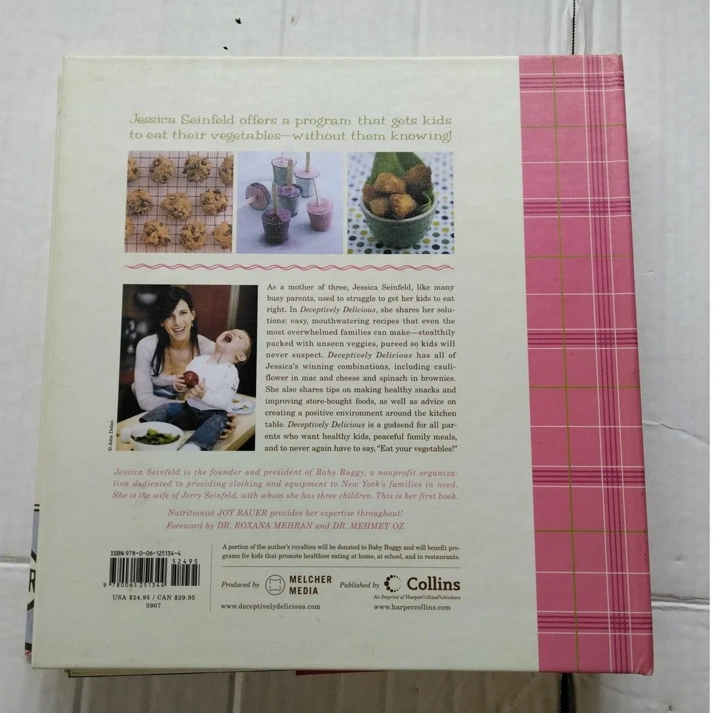 Deceptively Delicious Jessica Seinfeld Cookbook Kids Healthy Recipes 1st Edition